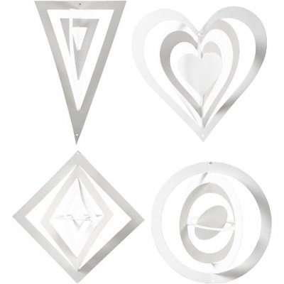 Creativ - 3D Wood Ornaments (16 pk)