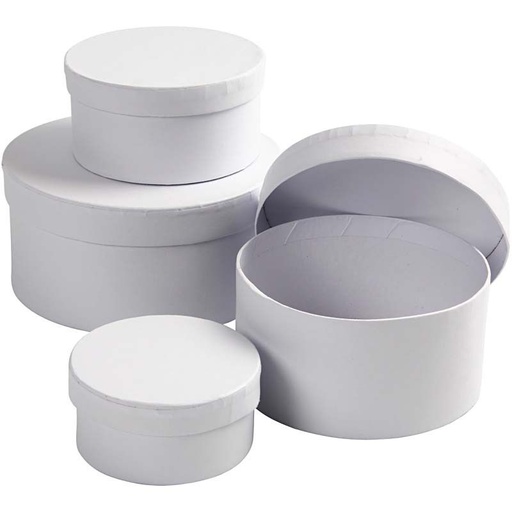 Creativ - Cardboard Round Boxes (4pcs)