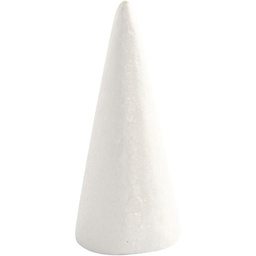 [CLCV543600] Cone 14.5x6cm 5pcs white