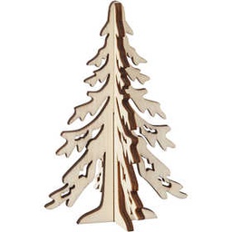 [CLCV56168] Christmas Tree plywood 1pc