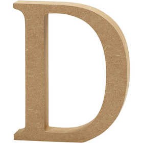 Creativ - Wooden Letter D - 13cm