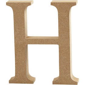 Creativ - Wooden Letter H - 13cm
