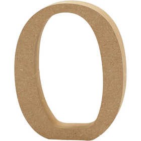 Creativ - Wooden Letter O - 13cm