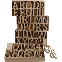 [CLCV56359] Alphabet Set 240 Assorted - 8cm