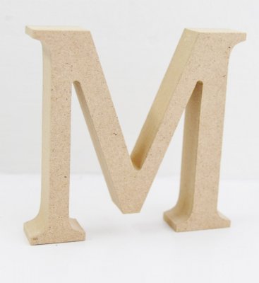 Creativ - Wooden Letter M - 8cm