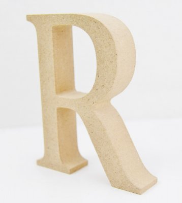 Creativ - Wooden Letter R - 8cm