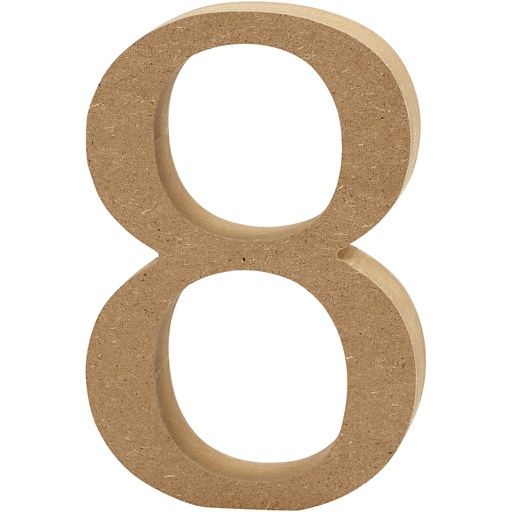 Creativ - Wooden Number 8 - 8cm