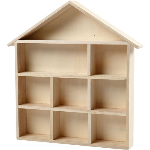 Creativ - Wood House Shaped Shelving 