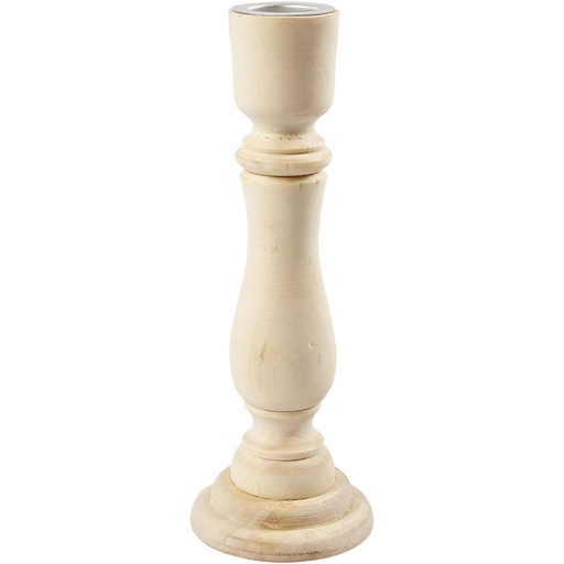 Creativ - Wood Candle Light Holder (single)