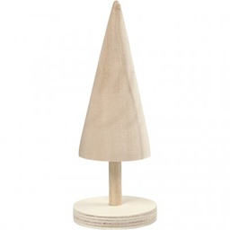 [CLCV58053] Christmas tree poplar wood 1pc