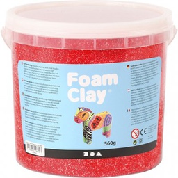 [CLCV78823] Foam Clay 560g Red - single