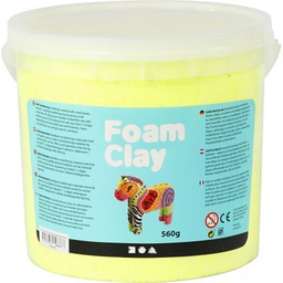 [CLCV78829] Foam Clay 560g Neon Yellow - single