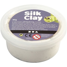 [CLCV79101] Silk Clay 40g white