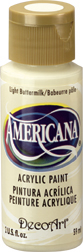 [CLDA164-2OZ] Light Buttermilk Americana Acrylic 2Oz.