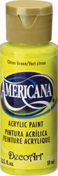 DecoArt Americana Acrylic - Citron Green (2oz)