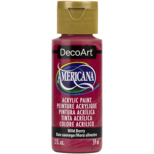 DecoArt Americana Acrylic - Wild Berry (2oz)