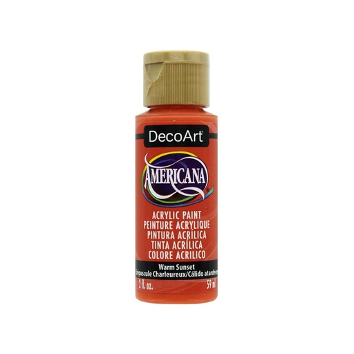 DecoArt Americana Acrylic - Warm Sunset (2oz)