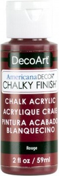 [CLDAADC07-2OZ] Rouge Chalky Finish Paint