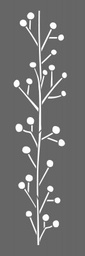 [CLDAADS303] Winterberries Stencil Pack of 2