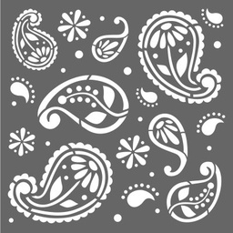 [CLDAADS411] Paisley Stencil