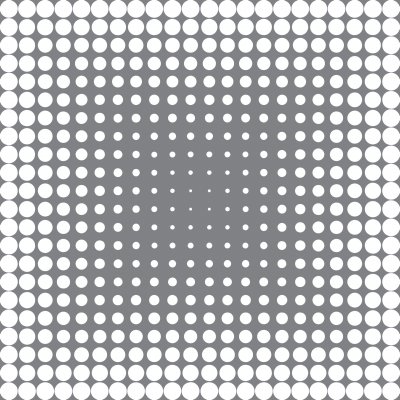 Halftone 8x8 Stencil