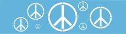 [CLDAAS104] Peace Signs Border