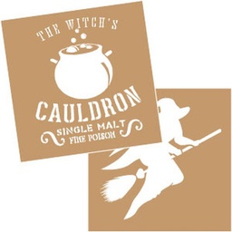 [CLDAAS300] Cauldron Stencil
