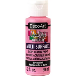 [CLDADCAM03-2OZ] Sweet Pink Crafters Multi-Surface 2-Oz.