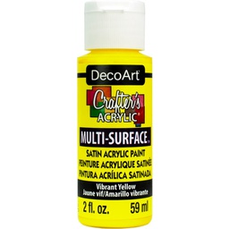 [CLDADCAM10-2OZ] Vibrant Yellow Crafters Multi-Surface 2-Oz.