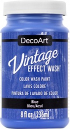 [CLDADCW13-8OZ] Blue Decoart Vintage Effect Wash 8oz