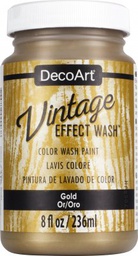[CLDADCW19-8OZ] Gold Vintage Effect Wash