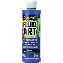 [CLDADFA15-8OZ] Fluid Art Ready to Pour - True Blue 8oz.
