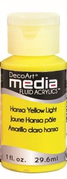 [CLDADMFA16-1OZ] Hansa Yellow Light (Media Paint)