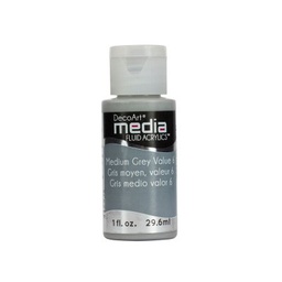 [CLDADMFA17-1OZ] Medium Grey Value 6 (Media Paint)
