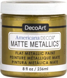 [CLDADMMT02-8OZ] Gold Matte Metallics
