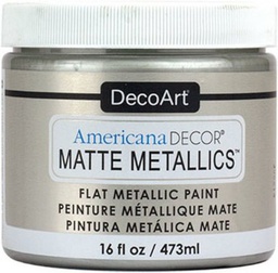 [CLDADMMT04-16OZ] Soft Silver Matte Metallics
