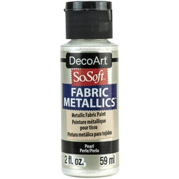 [CLDADSM30-2OZ] Pearl 2oz Fabric Metallics Paint