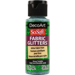 [CLDADSSFG10-2OZ] Green Twinkle Fabric Paint