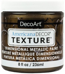 [CLDADTX107-8OZ] Deep Bronze Texture