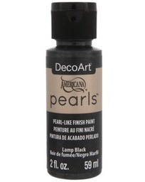 [CLDAP067-2OZ] Lamp Black Americana Pearls - 2Oz.