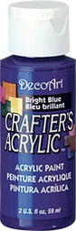 [CLDCA101-2OZ] Bright Blue Crafters Acrylic 2oz