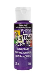 [CLDCA143-2OZ] Grape Soda Crafters Acrylic 2oz