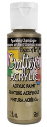 [CLDCA145-2OZ] Sparkling Champagne Crafters Acrylic 2oz