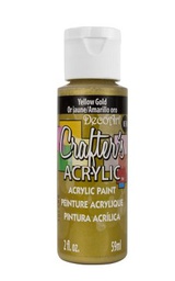 [CLDCA146-2OZ] Yellow Gold Crafters Acrylic 2oz