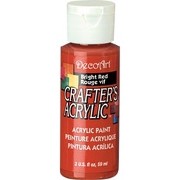 [CLDCA22] Bright Red Crafters Acrylic 2oz