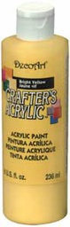 [CLDCA49-8] Bright Yellow Crafters Acrylic 8oz