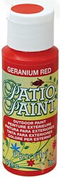 [CLDCP07-2OZ] Geranium Red Patio Paint