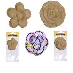 [CLDPAC368] Assorted flowers Pack of 4