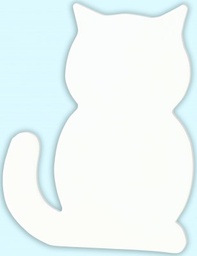 [CLDPAC437] Cat symbol 12cm