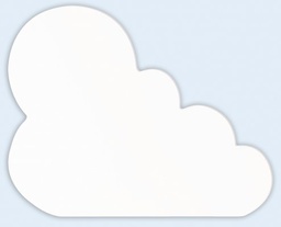 [CLDPAC440] Cloud symbol 20.5cm